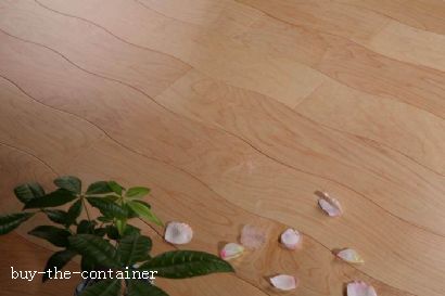 Maple curved wood flooring