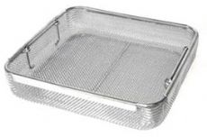 Stainless steel instrument trays