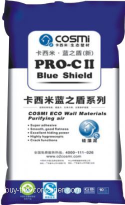 Diatom ooze wall putty