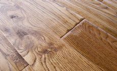 Solid wood flooring