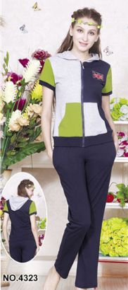 summer women cotton homewear casual wear/pajamas/sports wear