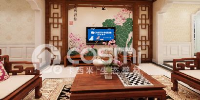 diatom mud wall stikers   - Chinese style