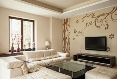 Diatom mud wall stikers-Sitting room style