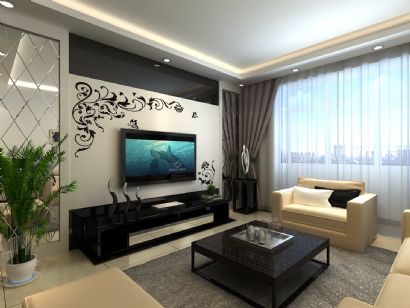 Diatomaceous mud wall stikers-Modern style