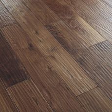 Hand scraped balck walnut solid wood flooring