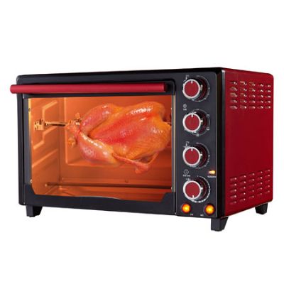 Rotisserie toaster oven