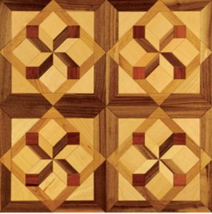 Elegant parquet flooring