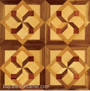 Elegant parquet flooring