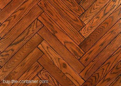 oak herringbone flooring