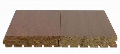 Ipe (brazilian walnut) hardwood flooring