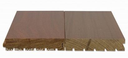 Ipe (brazilian walnut) hardwood flooring