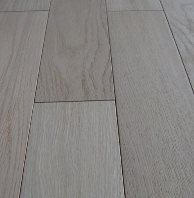 Unfinished timber floor