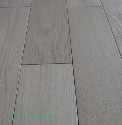 Unfinished timber floor
