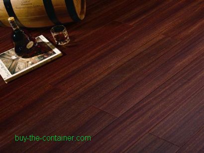 Iroko engineered wood flooring