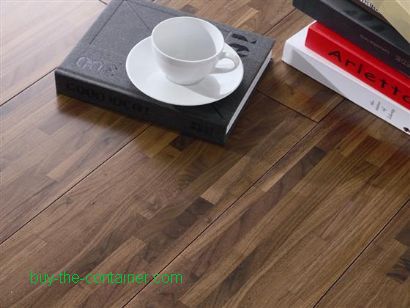 9 strips walnut engineered wood flooring