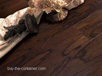Elm embossed engineered wood flooring