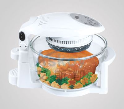 Hot sale multifunctional 12L halogen oven with extender ring