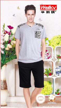 2016 summer men pajamas/homewear W-2412