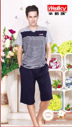 2016 summer men pajamas/homewear W-2418