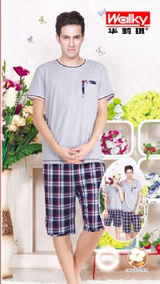 2016 summer men pajamas/homewear W-2420
