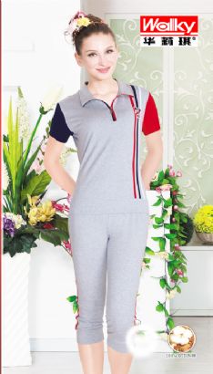 2016 summer women pajamas/homewear W-4383