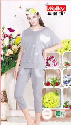 2016 summer women pajamas/homewear W-4394