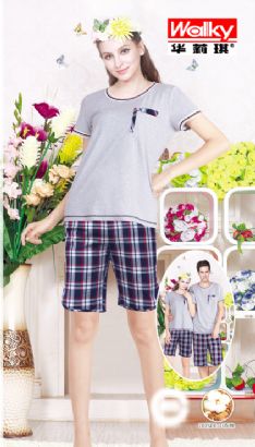 2016 summer women pajamas/homewear W-4395