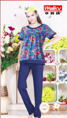 2016 summer women pajamas/homewear W-4401