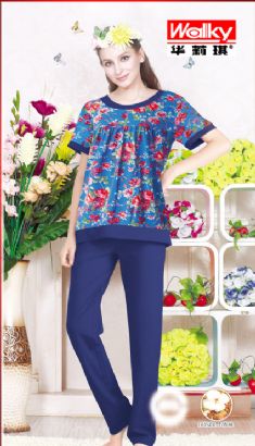 2016 summer women pajamas/homewear W-4401