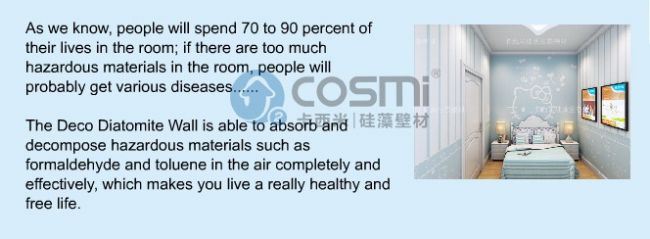 Diatomaceous earth wall primer putty material Diatomaceous earth wall primer putty material