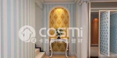 diatom mud silk paint   - Mediterranean style