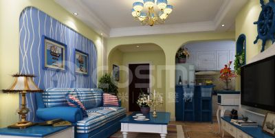 diatom mud wall stikers   - Mediterranean style
