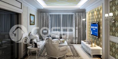 diatom mud silk paint   - drawing room