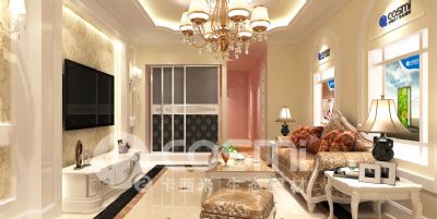 diatom mud silk paint   - drawing room